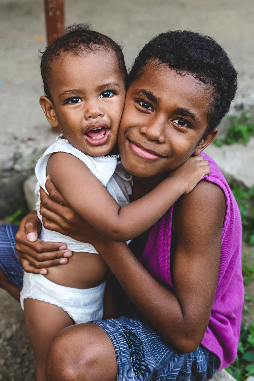 Waya island - des sourires encore et toujours !