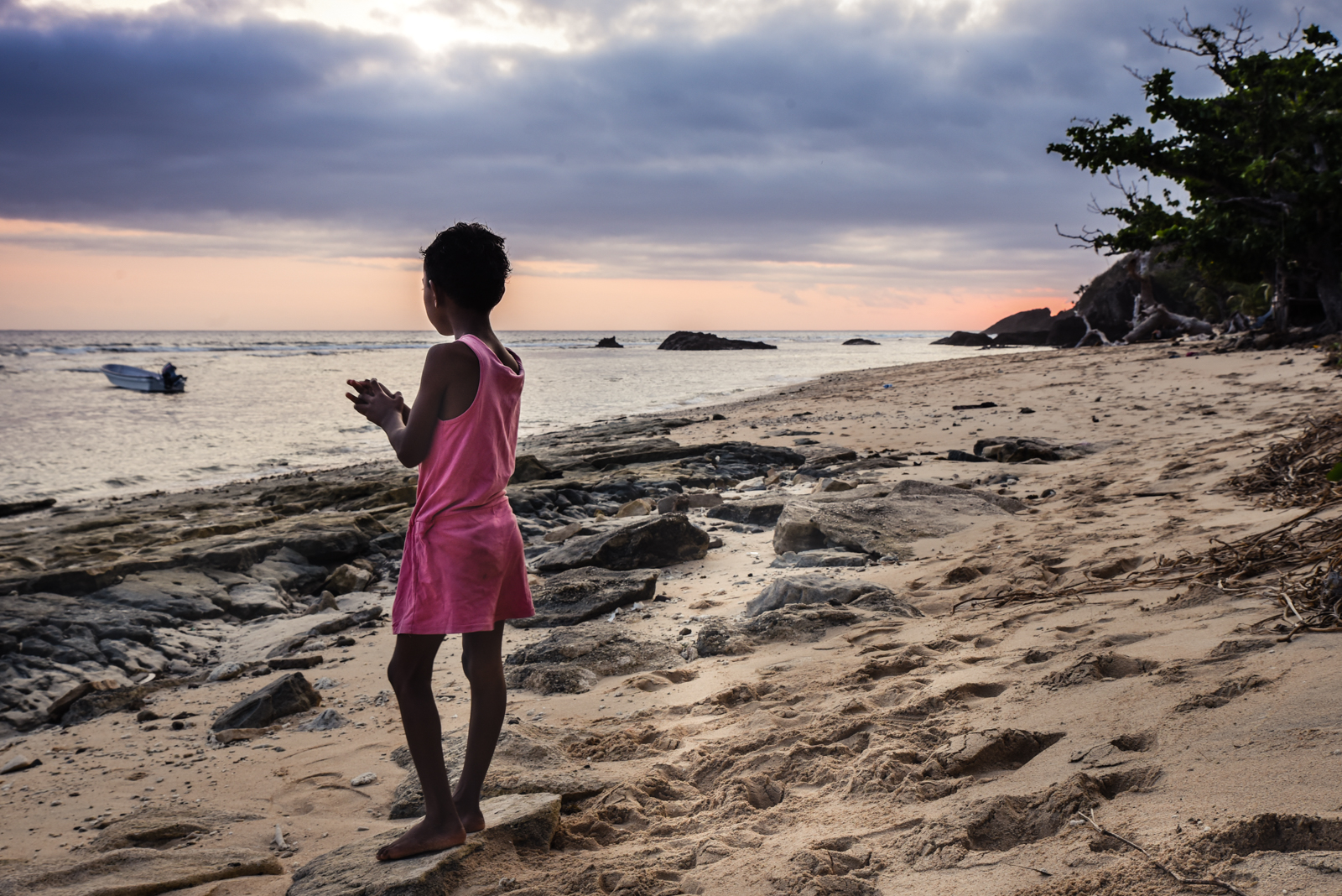 Waya island - sunset