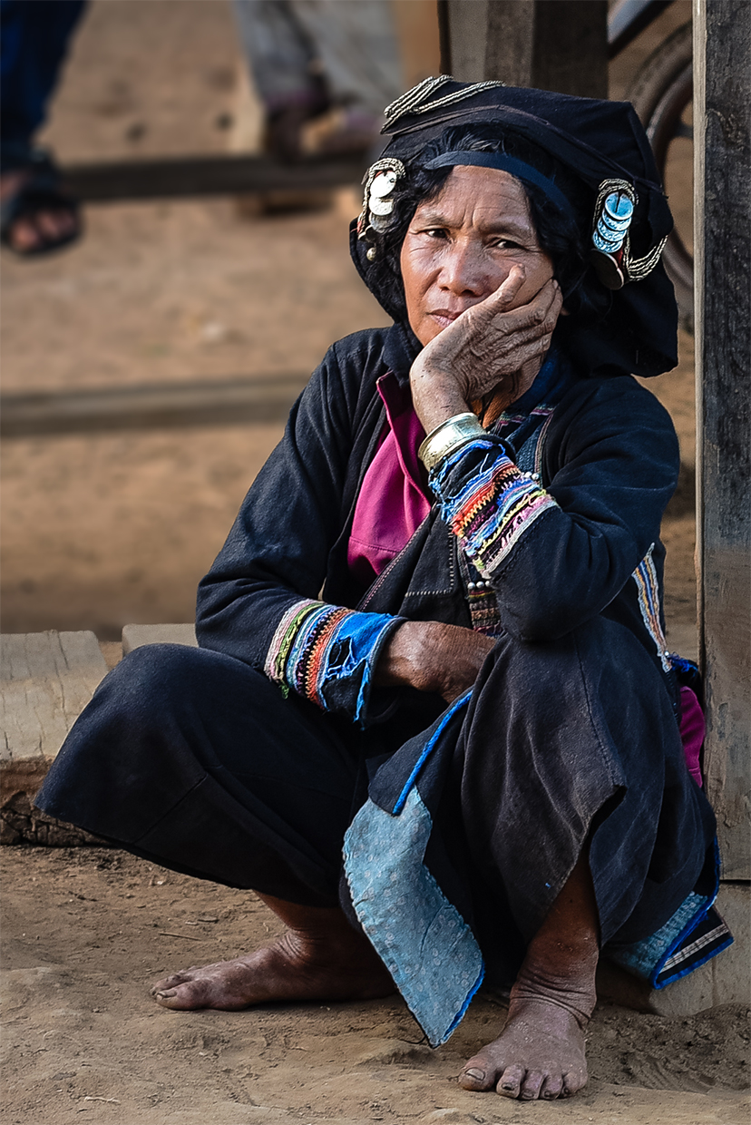 Phongsaly-village Akha