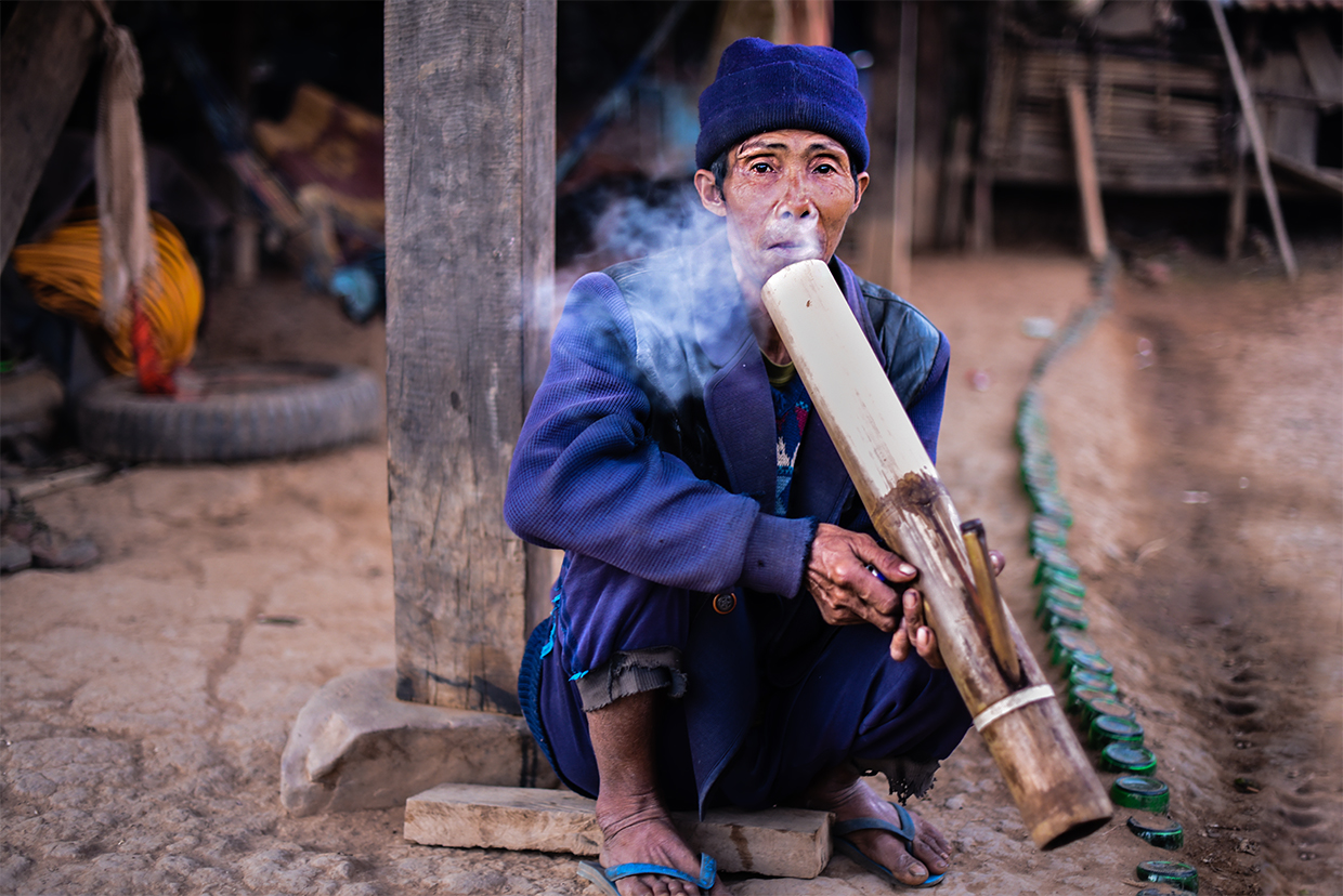 Phongsaly-village Akha