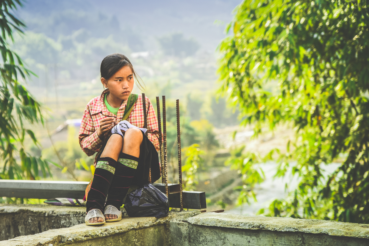 Sapa-jeune fille Hmong