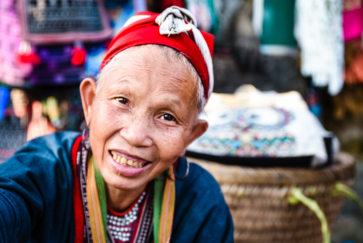 Sapa-Femme Dao rouge