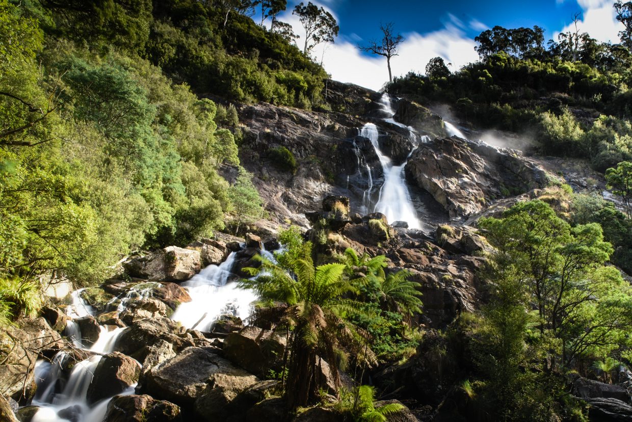 Tasmanie-cascades St Columba